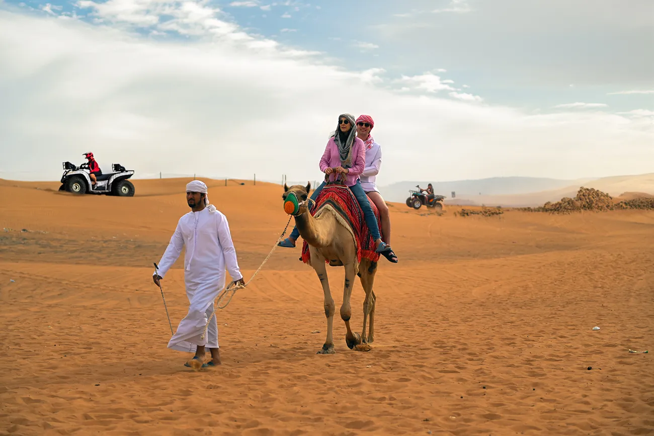 Evening Safari + Extended Camel Ride Combo Dubai